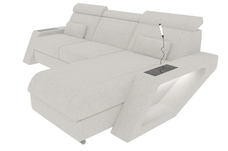 Ecksofa Catania L Form Stoffsofa