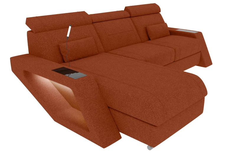 Ecksofa Catania L Form Stoffsofa