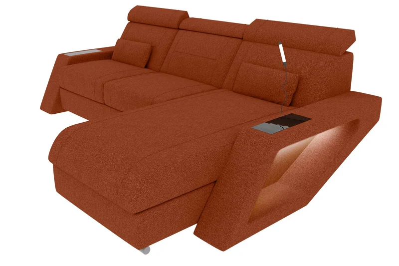 Ecksofa Catania L Form Stoffsofa