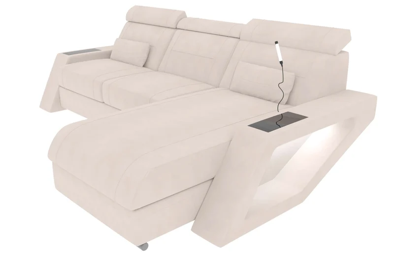 Ecksofa Catania L Form Stoffsofa