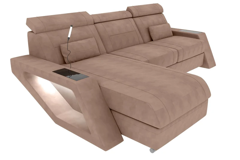 Ecksofa Catania L Form Stoffsofa