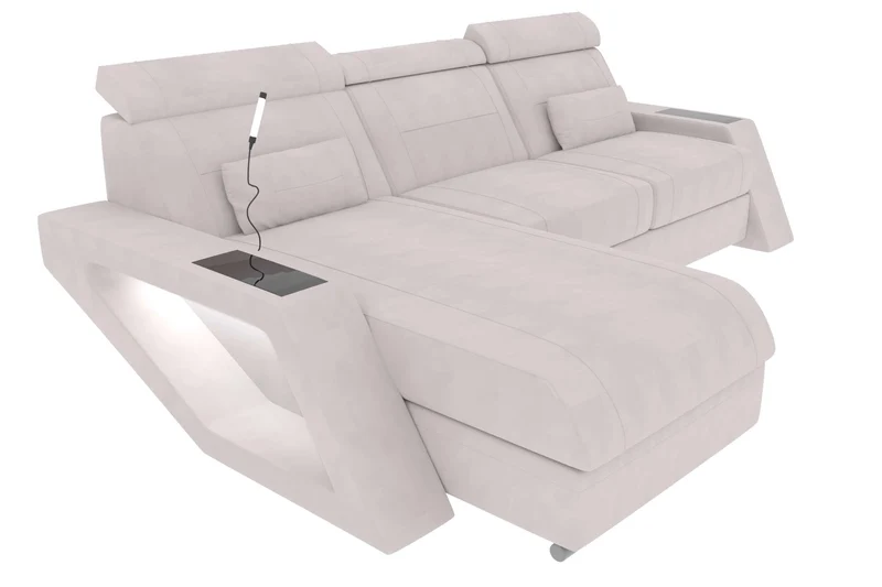 Ecksofa Catania L Form Stoffsofa