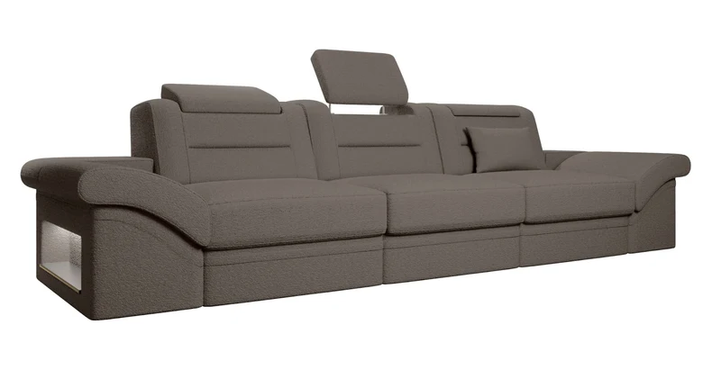 Couch Monza 3 Sitzer Stoffsofa
