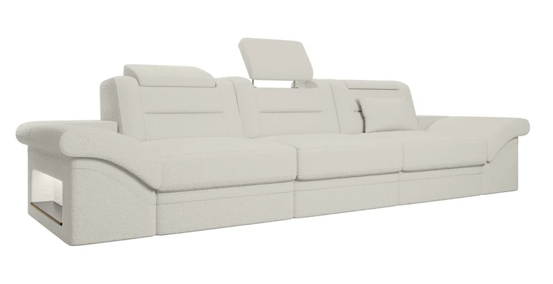 Couch Monza 3 Sitzer Stoffsofa