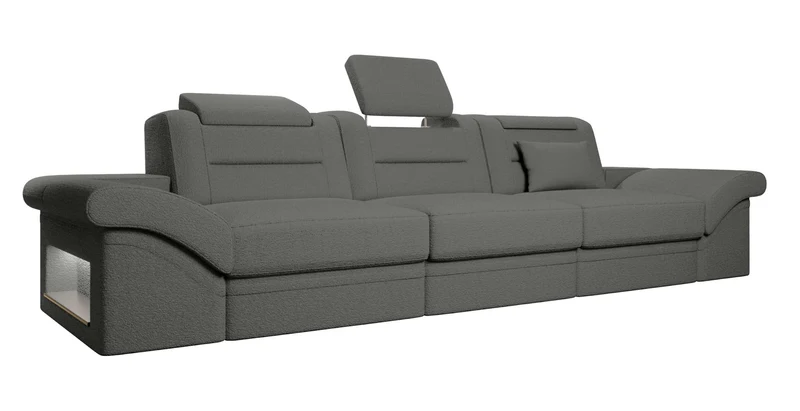 Couch Monza 3 Sitzer Stoffsofa