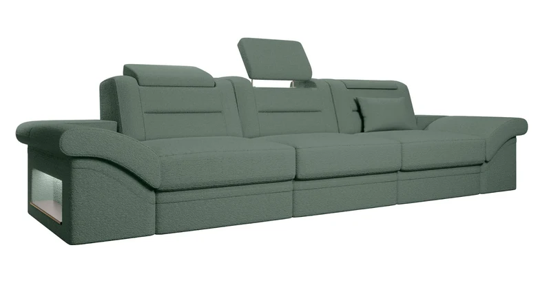 Couch Monza 3 Sitzer Stoffsofa