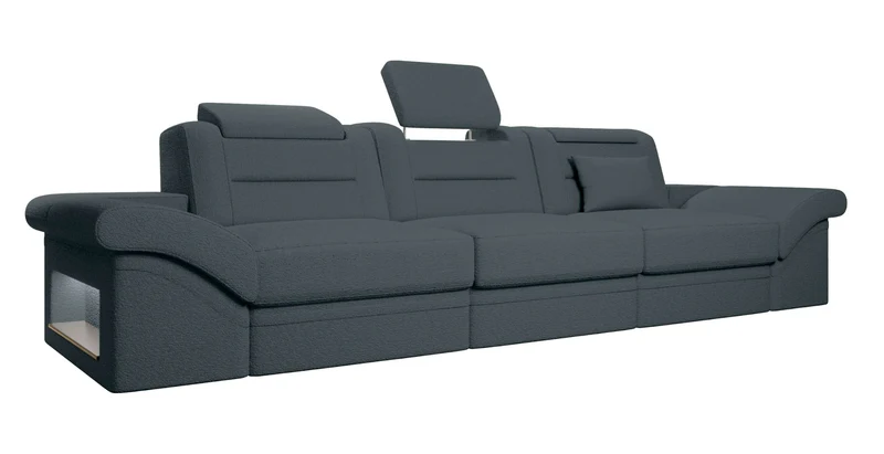 Couch Monza 3 Sitzer Stoffsofa
