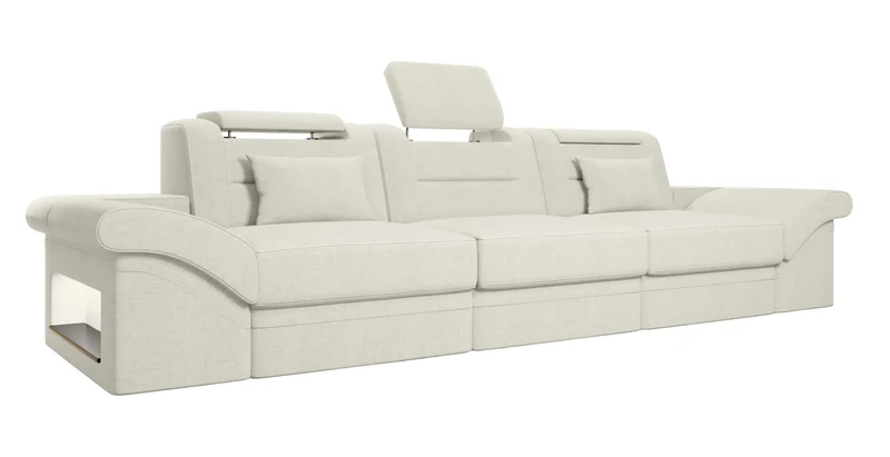 Couch Monza 3 Sitzer Stoffsofa
