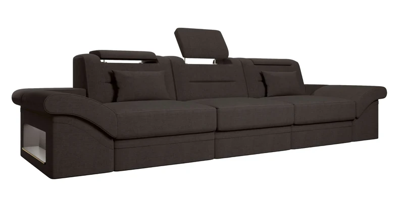 Couch Monza 3 Sitzer Stoffsofa
