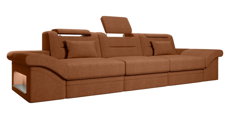 Couch Monza 3 Sitzer Stoffsofa