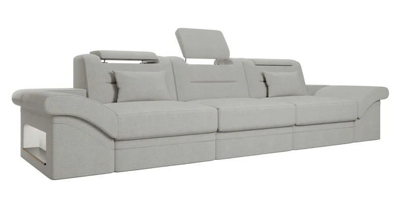 Couch Monza 3 Sitzer Stoffsofa
