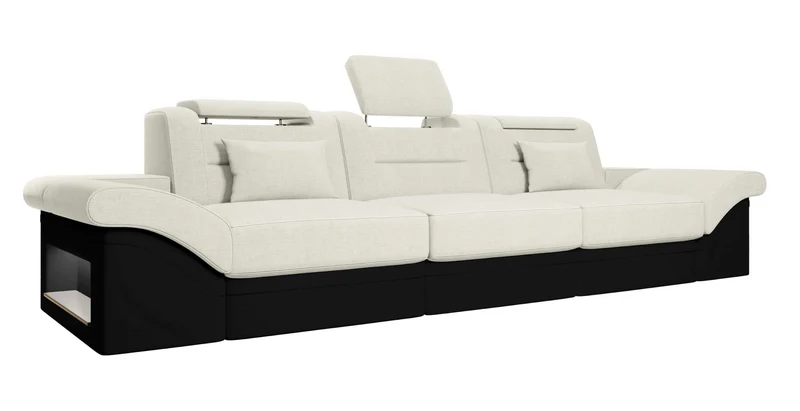 Couch Monza 3 Sitzer Stoffsofa