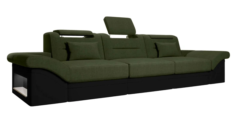 Couch Monza 3 Sitzer Stoffsofa