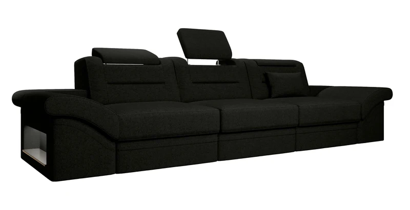 Couch Monza 3 Sitzer Stoffsofa