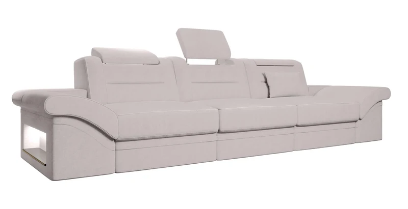 Couch Monza 3 Sitzer Stoffsofa