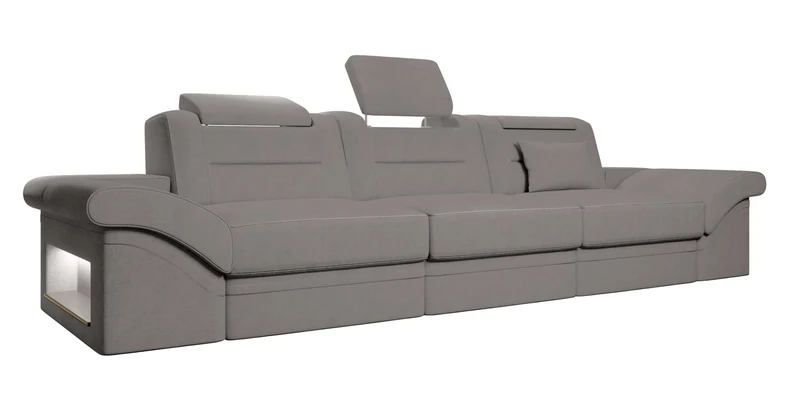 Couch Monza 3 Sitzer Stoffsofa