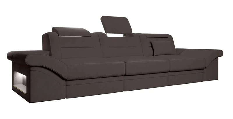 Couch Monza 3 Sitzer Stoffsofa