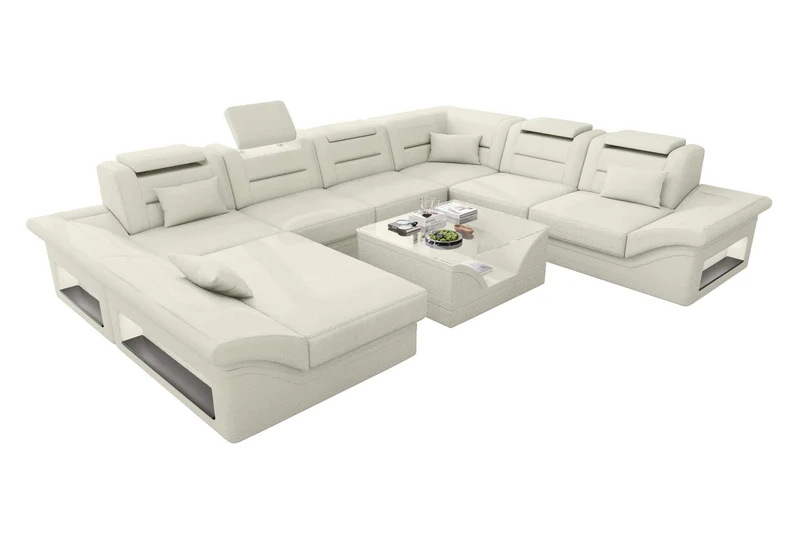 XXL Wohnlandschaft Enzo Stoffsofa