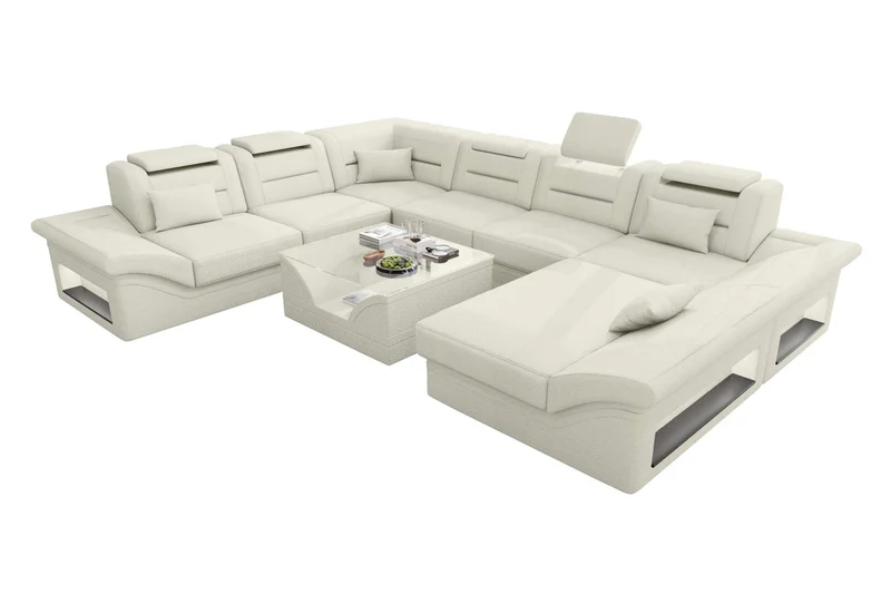 XXL Wohnlandschaft Enzo Stoffsofa