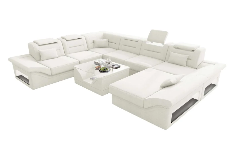 XXL Wohnlandschaft Enzo Stoffsofa