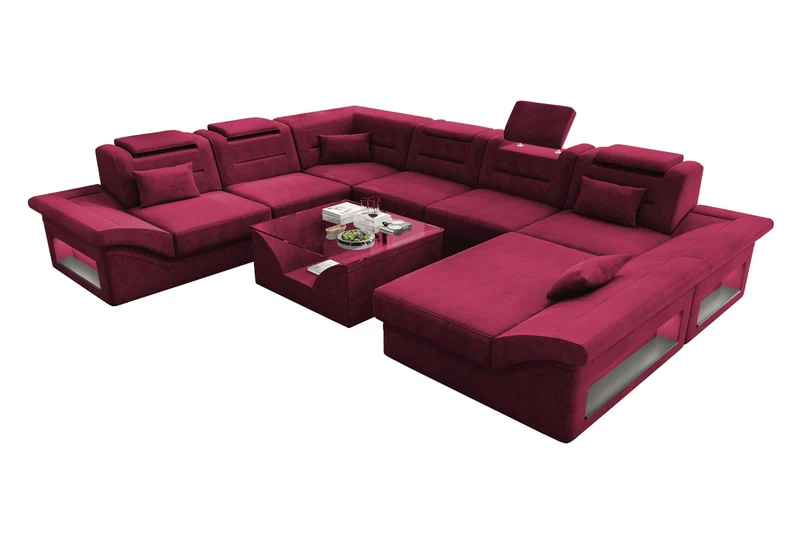 XXL Wohnlandschaft Enzo Stoffsofa