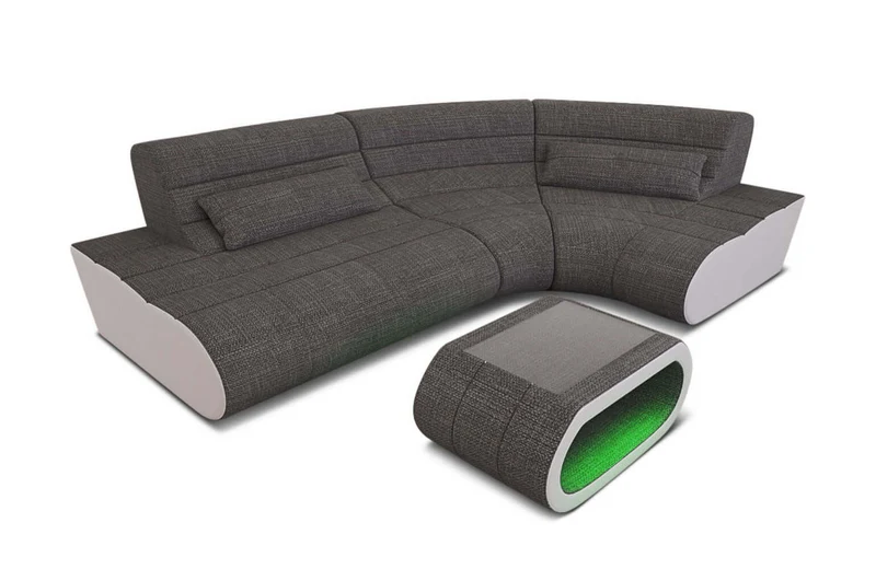 Mini Stoff Ecksofa Concept L-Form