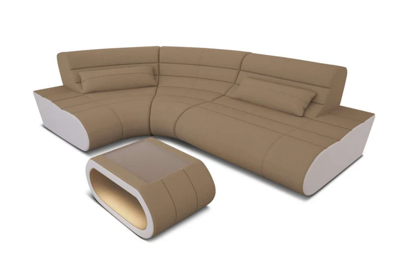 Mini Stoff Ecksofa Concept L-Form