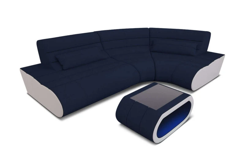 Mini Stoff Ecksofa Concept L-Form