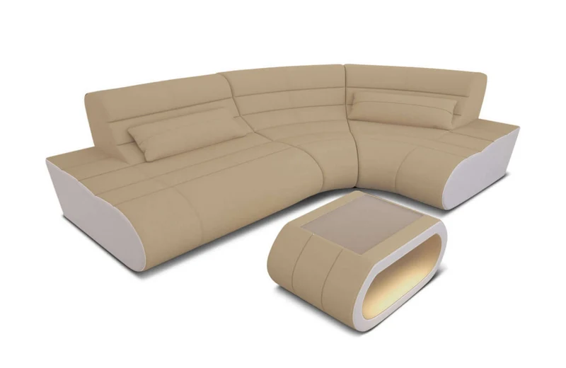 Mini Stoff Ecksofa Concept L-Form