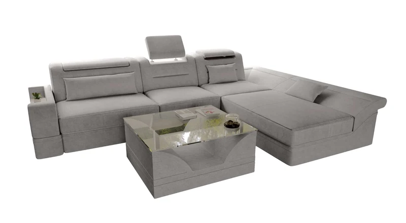 Ecksofa Monza L Form Stoffsofa
