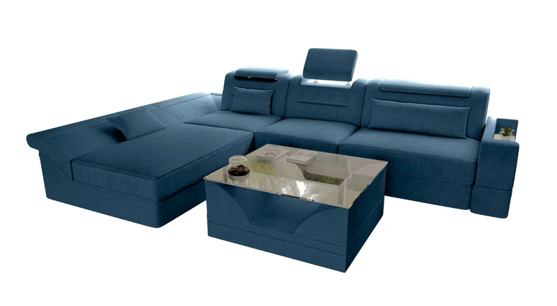 Ecksofa Monza L Form Stoffsofa