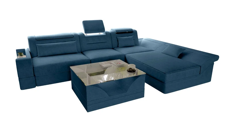Ecksofa Monza L Form Stoffsofa