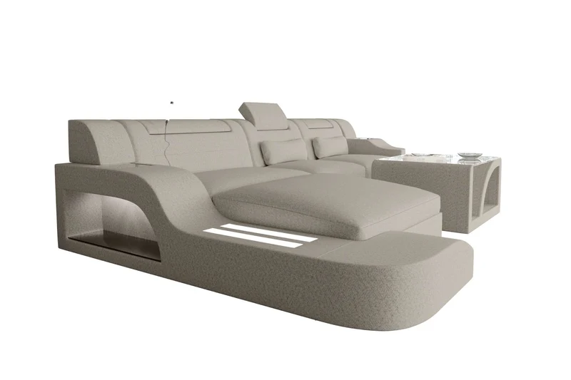Ecksofa Palermo L Form Stoffsofa