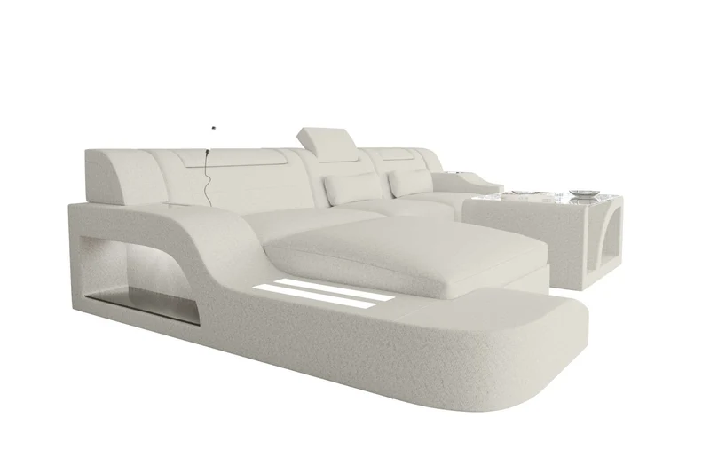 Ecksofa Palermo L Form Stoffsofa