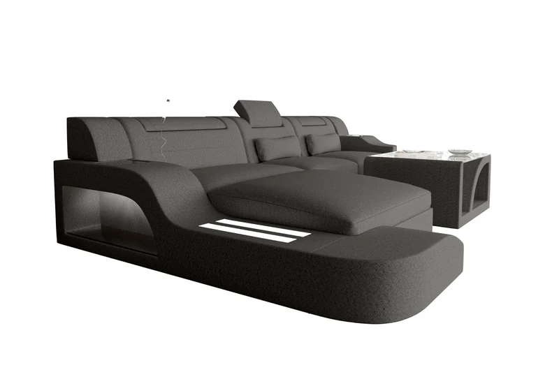 Ecksofa Palermo L Form Stoffsofa
