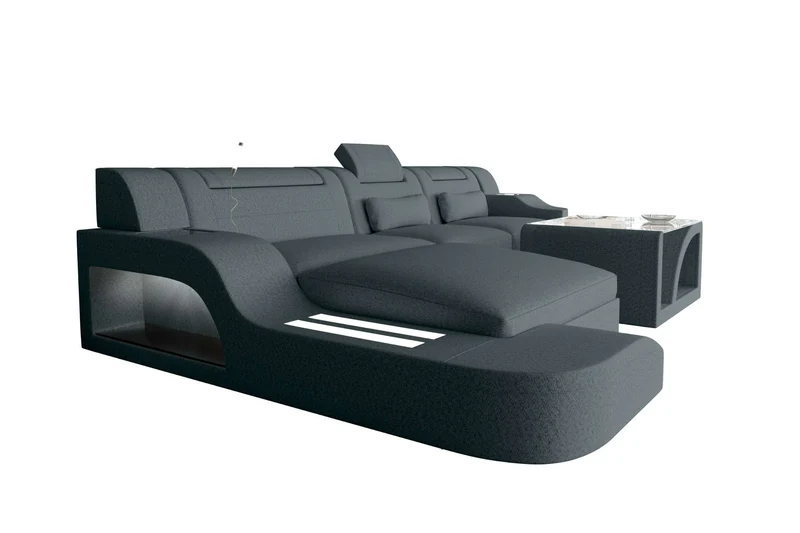 Ecksofa Palermo L Form Stoffsofa