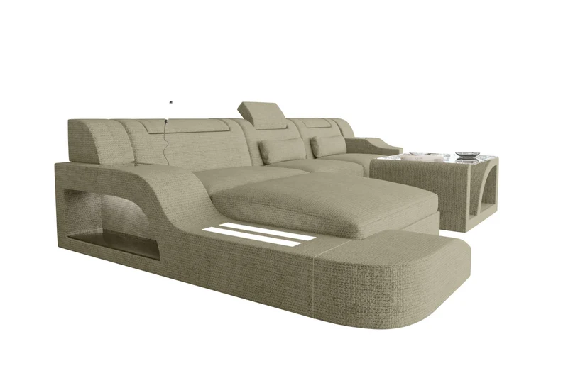 Ecksofa Palermo L Form Stoffsofa