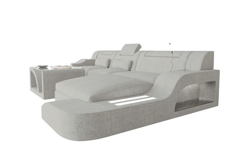 Ecksofa Palermo L Form Stoffsofa