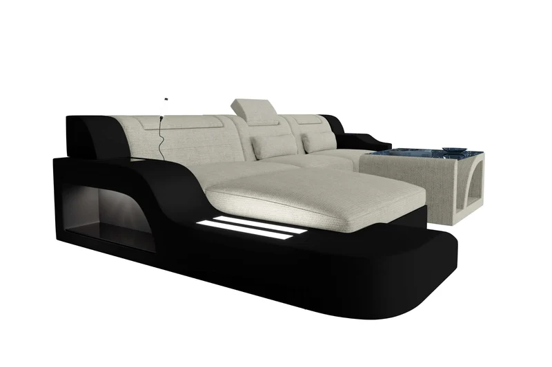 Ecksofa Palermo L Form Stoffsofa