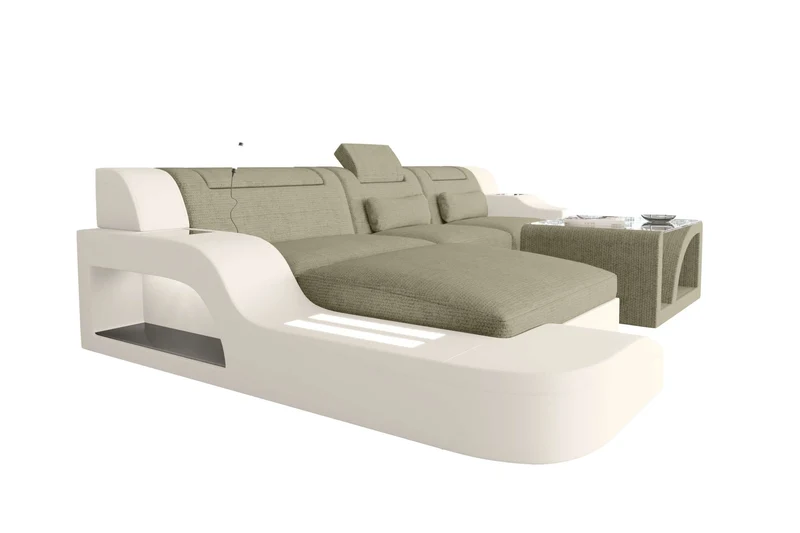 Ecksofa Palermo L Form Stoffsofa