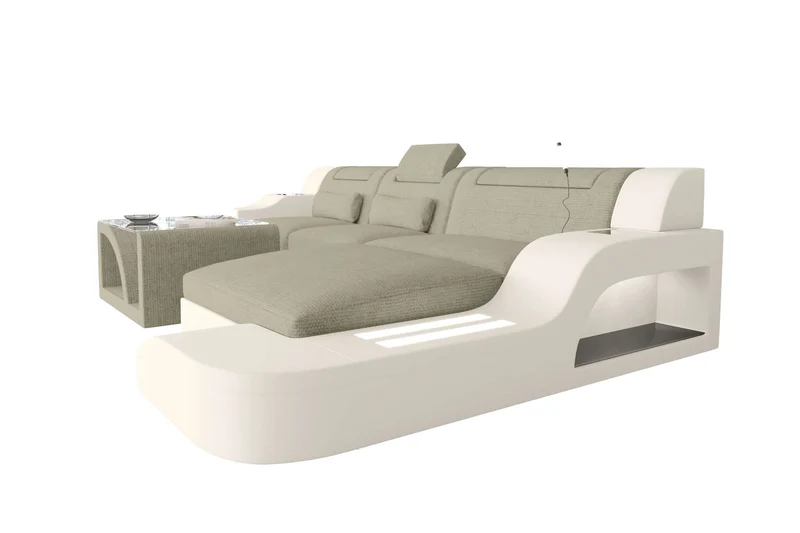 Ecksofa Palermo L Form Stoffsofa