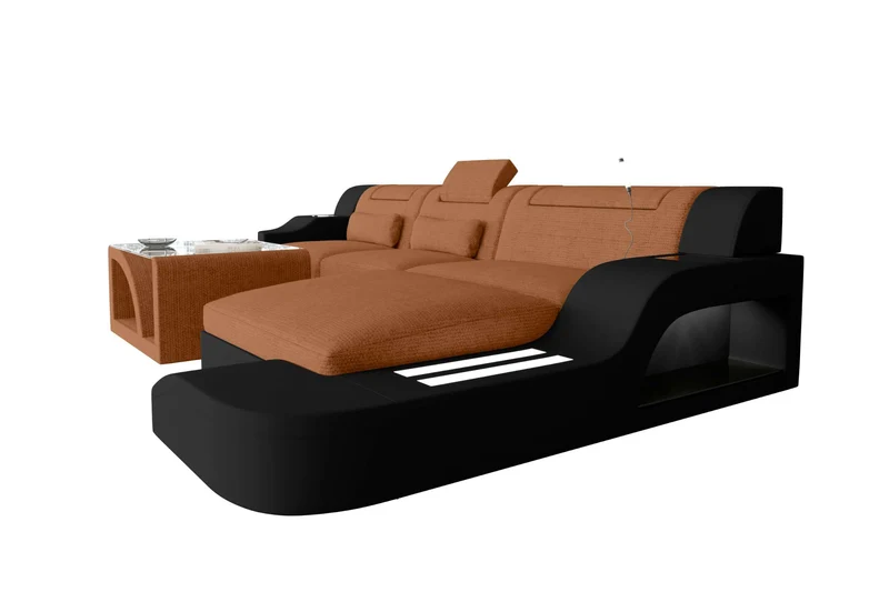 Ecksofa Palermo L Form Stoffsofa