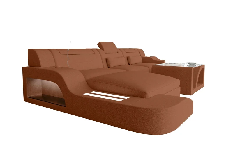 Ecksofa Palermo L Form Stoffsofa