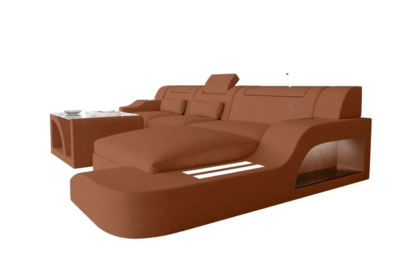 Ecksofa Palermo L Form Stoffsofa
