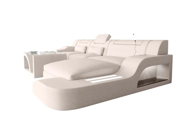 Ecksofa Palermo L Form Stoffsofa
