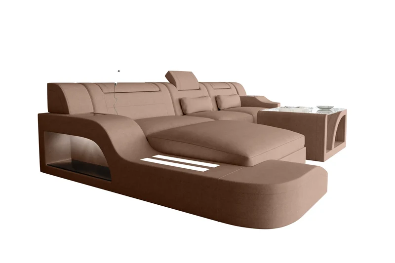 Ecksofa Palermo L Form Stoffsofa