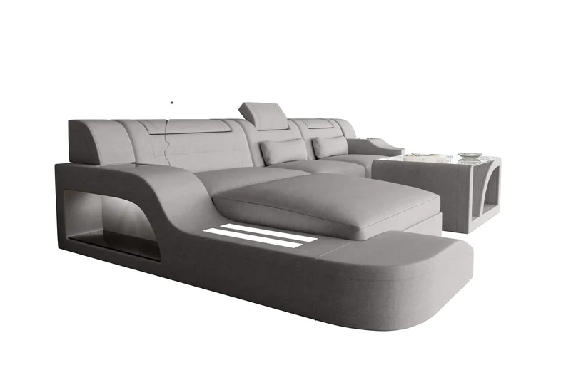 Ecksofa Palermo L Form Stoffsofa