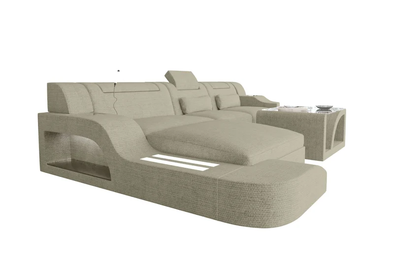 Ecksofa Palermo L Form Stoffsofa