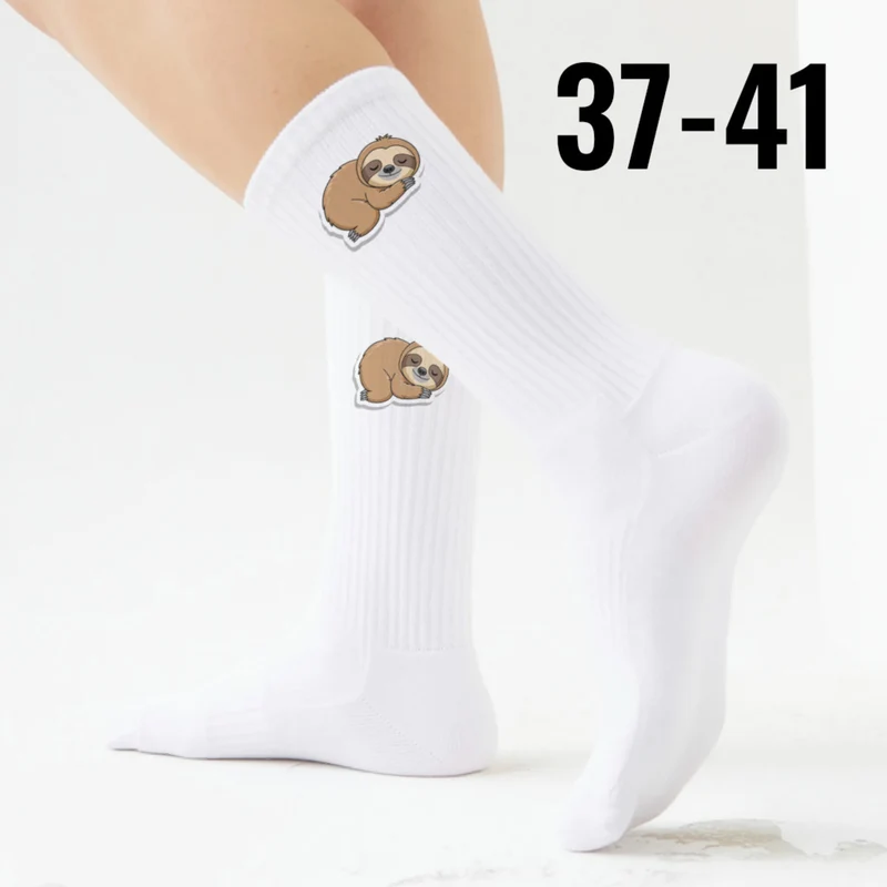 epicsocks Faultier Freude schlafendes Faultier Socken in 37-41 im Paar