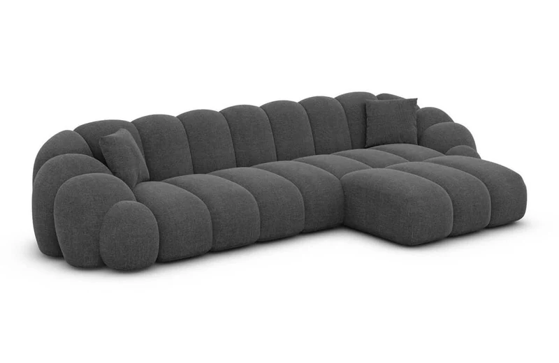 Couch Rajada L-Form in Stoff